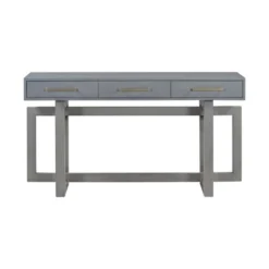 57"W Elegant Console Table With 3 Drawers And Irregular Legs, Extra Long Entryway Table 4B - ModernLuxe -Luxe Furniture Sale GUEST 34a15584 8619 4611 98bb d5a88f3da505