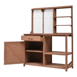 ModernLuxe Garden Potting Bench Table - Deluxe Outdoor Workstation with Pegboard & Storage -Luxe Furniture Sale GUEST 350cd22e 562a 417d 8e0c 99938c6837a4