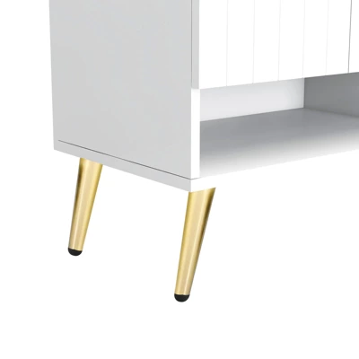 ModernLuxe 11-Tier Modern Wood Shoe Cabinet with Adjustable Shelves 11 ModernLuxe 11-Tier Modern Wood Shoe Cabinet with Adjustable Shelves - Image 9