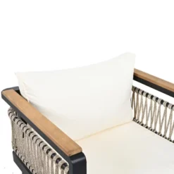 ModernLuxe 4-Piece Outdoor Sectional Sofa Set with Acacia Wood & Coffee Table 32 ModernLuxe 4-Piece Outdoor Sectional Sofa Set with Acacia Wood & Coffee Table -Luxe Furniture Sale GUEST 35491434 0509 4f65 89aa ca5a8447f680