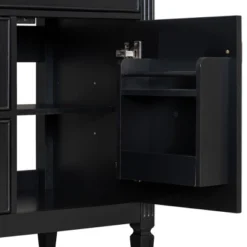 30" Bathroom Vanity With Ceramic Sink, Flip Drawer, 2 Storage Drawers & Adjustable Shelf, Compact Freestanding Vanity Cabinet - 25 30" Bathroom Vanity With Ceramic Sink, Flip Drawer, 2 Storage Drawers & Adjustable Shelf, Compact Freestanding Vanity Cabinet - -Luxe Furniture Sale GUEST 36701bb0 e91c 4e5a 91dc f83807779b27