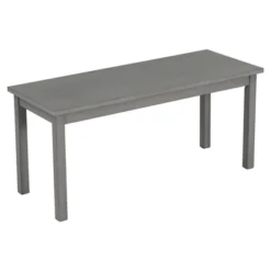 ModernLuxe 5-Piece Farmhouse Wooden Dining Set with 2 Chairs & 2 Benches -Luxe Furniture Sale GUEST 382dca4f 467d 4225 aa79 1bcdc64cfa6e