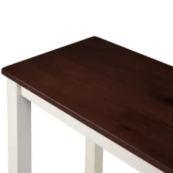 Rustic 3-Piece Counter Height Wood Dining Table Set With 2 Storage Drawers And 2 Stools-ModernLuxe 24 Rustic 3-Piece Counter Height Wood Dining Table Set With 2 Storage Drawers And 2 Stools-ModernLuxe -Luxe Furniture Sale GUEST 3853a106 62b4 4333 a839 d833e280aa1a