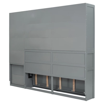 ModernLuxe Twin Murphy Bed with Integrated Desk, Cabinets & Shelving 10 ModernLuxe Twin Murphy Bed with Integrated Desk, Cabinets & Shelving - Image 8