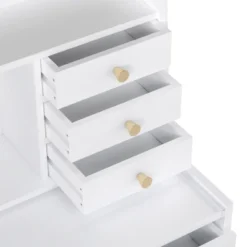 Vanity Makeup Table With Mirror, Storage Dresser With 7 Drawers-ModernLuxe 23 Vanity Makeup Table With Mirror, Storage Dresser With 7 Drawers-ModernLuxe -Luxe Furniture Sale GUEST 39ba096d 6e83 4a1f 955a fd14cf529763