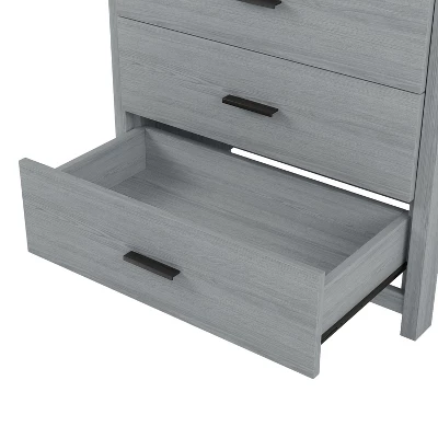 4-Piece Bedroom Sets, Queen Size Vintage Wooden Bed Frame With 2 Nightstands And 1 Dresser 4Q - ModernLuxe 11 4-Piece Bedroom Sets, Queen Size Vintage Wooden Bed Frame With 2 Nightstands And 1 Dresser 4Q - ModernLuxe - Image 9