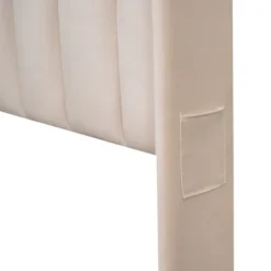 ModernLuxe Velvet Upholstered Platform Bed with Storage Drawer -Luxe Furniture Sale GUEST 3cddc13a 04fd 4ad4 b75e aafe9f4a14ed