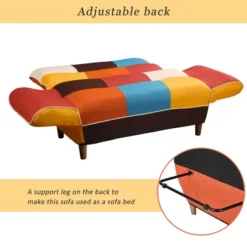 Modern Colorful Sleeper Sofa, Convertible Sofa Bed-ModernLuxe 19 Modern Colorful Sleeper Sofa, Convertible Sofa Bed-ModernLuxe -Luxe Furniture Sale GUEST 3d2773f3 072d 4751 b235 7676d4150102