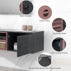 ModernLuxe Wall Mounted Floating TV Stand for TVs up to 65 Inches 18 ModernLuxe Wall Mounted Floating TV Stand for TVs up to 65 Inches -Luxe Furniture Sale GUEST 3da3f72a c684 43c1 a11a 5f8e473874ad