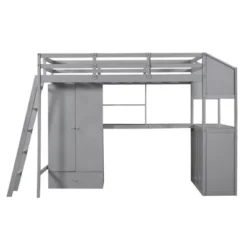 ModernLuxe Twin Size Loft Bed with Wardrobe, Integrated Desk, and 7 Drawers -Luxe Furniture Sale GUEST 3dbbe812 4827 4ae4 9dcc 9f16ece9eb08