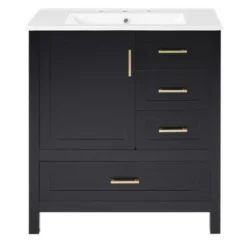 ModernLuxe 30" Bathroom Vanity with Ceramic Sink & Soft-Close Storage -Luxe Furniture Sale GUEST 40fb6e7e e017 4d1f 8520 c1fa5838e493