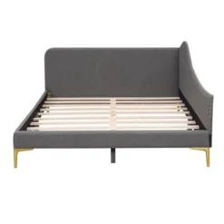ModernLuxe Upholstered Daybed with Headboard and Armrests -Luxe Furniture Sale GUEST 42250572 a72a 49eb 8d7b d01977c8f5a0