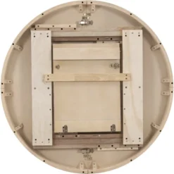 ModernLuxe 5-Piece Round Extendable Dining Table Set with 4 Upholstered Armchairs -Luxe Furniture Sale GUEST 427a05d8 4a95 4b46 bf51 114b7d5caa0f