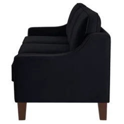 Single/Loveseat/3-Piece Seat Upholstered Sofa Chair/Couch With Scooped Armrest And Wooden Legs, Navy/Black/Taupe, 4W-ModernLuxe 15 Single/Loveseat/3-Piece Seat Upholstered Sofa Chair/Couch With Scooped Armrest And Wooden Legs, Navy/Black/Taupe, 4W-ModernLuxe -Luxe Furniture Sale GUEST 46cece3c 2254 457d 8e1b 84b484966801