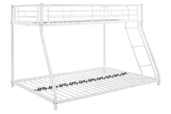 ModernLuxe Twin Over Full Metal Bunk Bed - Space-Saving Design with Ladder 18 ModernLuxe Twin Over Full Metal Bunk Bed - Space-Saving Design with Ladder -Luxe Furniture Sale GUEST 4a1db0ab 3416 4f28 adc0 902044ca4f67