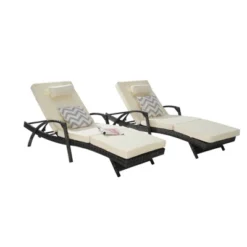 ModernLuxe 2-Piece Adjustable Wicker Outdoor Chaise Lounge Set with Cushions 14 ModernLuxe 2-Piece Adjustable Wicker Outdoor Chaise Lounge Set with Cushions -Luxe Furniture Sale GUEST 4a2ce935 7896 4df8 bb4d fc2843674c41