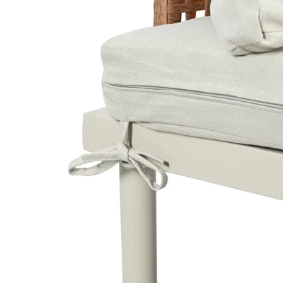 ModernLuxe 6/8-Piece Modular Half Moon Outdoor Sectional Set with Nesting Coffee Tables 17 ModernLuxe 6/8-Piece Modular Half Moon Outdoor Sectional Set with Nesting Coffee Tables - Image 15