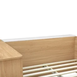 Full Size Platform Bed Frame With 6 Drawers, Shelves, Desk, USB Ports & Wardrobe - ModernLuxe -Luxe Furniture Sale GUEST 4b62d43c 78d1 4443 a2c8 57ce2be65715