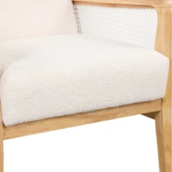 Mid-Century Velvet Upholstered Accent Chair, Armchair With Rattan Mesh-ModernLuxe 28 Mid-Century Velvet Upholstered Accent Chair, Armchair With Rattan Mesh-ModernLuxe -Luxe Furniture Sale GUEST 4b841aa1 8333 4fc9 9e37 d40453733a3d