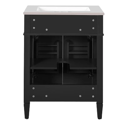 ModernLuxe 24-Inch Bathroom Vanity with Ceramic Sink and Storage Cabinet 13 ModernLuxe 24-Inch Bathroom Vanity with Ceramic Sink and Storage Cabinet - Image 11