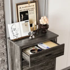 4-Piece Bedroom Set, Wooden Queen Bed Frame With Storage Headboard, Charging Station, Nightstands & Dresser - ModernLuxe -Luxe Furniture Sale GUEST 4e6aa542 ac26 4579 a2c1 bbdf3d30eba9