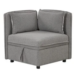 122.8" Minimalist Convertible Modular Sofa, Upholstered Sectional Sofa Couch With 5 Pillows-ModernLuxe 26 122.8" Minimalist Convertible Modular Sofa, Upholstered Sectional Sofa Couch With 5 Pillows-ModernLuxe -Luxe Furniture Sale GUEST 4f5df18d 3a41 40e4 ab5d d5cf1bbfde15