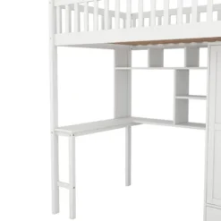 ModernLuxe Twin Size Loft Bed with Built-in Desk, Wardrobe, and Storage Drawers 20 ModernLuxe Twin Size Loft Bed with Built-in Desk, Wardrobe, and Storage Drawers -Luxe Furniture Sale GUEST 5001b2b0 3228 4e42 9ad6 7e0ad4457e65