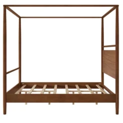 ModernLuxe 4-Poster Canopy Bed Frame - Solid Wood Platform Bed 11 ModernLuxe 4-Poster Canopy Bed Frame - Solid Wood Platform Bed -Luxe Furniture Sale GUEST 50202db1 2659 4fd8 a92f 67ecad7f7e5a