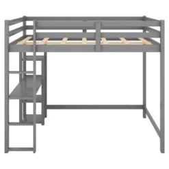 Full Size Loft Bed With Built-in Desk And Shelves - ModernLuxe 12 Full Size Loft Bed With Built-in Desk And Shelves - ModernLuxe -Luxe Furniture Sale GUEST 51209824 c5d6 4686 9973 f0d2ca2667f5