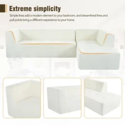 ModernLuxe 112.2"W Minimalist L-Shaped Modular Sofa Set in Chenille 20 ModernLuxe 112.2"W Minimalist L-Shaped Modular Sofa Set in Chenille -Luxe Furniture Sale GUEST 5308ad89 bded 41a3 b036 c791f5de3c5c