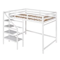 ModernLuxe Full Size Loft Bed with Integrated Staircase Storage & Safety Guardrails -Luxe Furniture Sale GUEST 53ddd87d 5948 47a1 aab9 b35e8fe0f94f