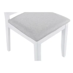 Mid-Century 5-Piece Extendable Round Dining Table Set White-ModernLuxe -Luxe Furniture Sale GUEST 554a65c6 b830 4b65 9782 59c139c063a7