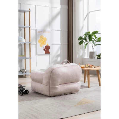 ModernLuxe Kids Sensory-Friendly Velvet Bean Bag Chair with Memory Sponge 7 ModernLuxe Kids Sensory-Friendly Velvet Bean Bag Chair with Memory Sponge - Image 5