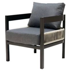 ModernLuxe 4-Piece Outdoor Patio Furniture Set with Wicker Sofa & Table -Luxe Furniture Sale GUEST 590a1b66 3666 4b05 8d8d ec63252107ea