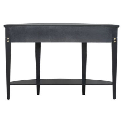 ModernLuxe Modern Curved Console Table with 3 Drawers and Storage Shelf 7 ModernLuxe Modern Curved Console Table with 3 Drawers and Storage Shelf - Image 5