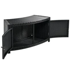 21.6"H Outdoor Spa Frame Patio Set With Storage Spaces And Mini Sofa, Beige/Gray, 4A -ModernLuxe -Luxe Furniture Sale GUEST 59f55dc1 4974 4ba0 affe 5c414b041d51