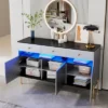 ModernLuxe Contemporary Dressing Table with Smart LED Lights and Marble Top -Luxe Furniture Sale GUEST 5b2d5ebf 253e 483c bcb7 25d089750132