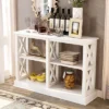 Accent Console Table With 3-Tier Open Storage Spaces-ModernLuxe 2 Accent Console Table With 3-Tier Open Storage Spaces-ModernLuxe -Luxe Furniture Sale GUEST 5d63133d e571 4ef1 9725 17d03f51f285