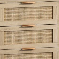 ModernLuxe 6-Drawer Natural Rattan Storage Cabinet - 43.31" Wide Dresser 17 ModernLuxe 6-Drawer Natural Rattan Storage Cabinet - 43.31" Wide Dresser -Luxe Furniture Sale GUEST 5df61ba2 676b 47b4 bcd5 380f6c1f4cf6