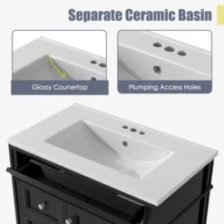 ModernLuxe 30-Inch Bathroom Vanity with Ceramic Sink and Smart Storage 14 ModernLuxe 30-Inch Bathroom Vanity with Ceramic Sink and Smart Storage -Luxe Furniture Sale GUEST 5e1bea1c 4a70 440e 8605 cb9414e07d87