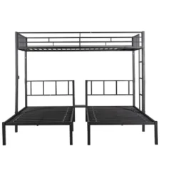 ModernLuxe Modern Metal Triple Bunk Bed - Convertible 3-in-1 Twin Design 20 ModernLuxe Modern Metal Triple Bunk Bed - Convertible 3-in-1 Twin Design -Luxe Furniture Sale GUEST 5e3ab8fd 1b3b 4e8e bb7b a31ededabbfb