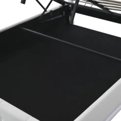 Queen Size PU Tufted Upholstered Platform Bed With Hydraulic Storage System, LED Lights And USB Charger-ModernLuxe 22 Queen Size PU Tufted Upholstered Platform Bed With Hydraulic Storage System, LED Lights And USB Charger-ModernLuxe -Luxe Furniture Sale GUEST 61f0b542 954f 42f5 9c81 939e1e202f79