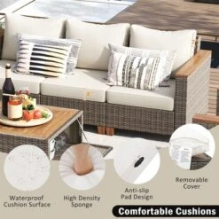 ModernLuxe 8-Piece Wicker Patio Set with Swivel Rocking Chairs 21 ModernLuxe 8-Piece Wicker Patio Set with Swivel Rocking Chairs -Luxe Furniture Sale GUEST 65190ffb 1159 41fa 9446 3cdade68c1c5
