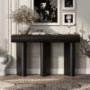 ModernLuxe Narrow Console Table with Geometric Arc Legs & 2 Drawers 1 ModernLuxe Narrow Console Table with Geometric Arc Legs & 2 Drawers -Luxe Furniture Sale GUEST 6844a0df 4c21 49b7 b25a f669f43ea690