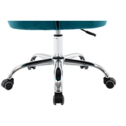 ModernLuxe Velvet Home Office Swivel Shell Chair - Ergonomic Task Chair -Luxe Furniture Sale GUEST 68b03dff 8c80 4c77 a355 c4ca50ab1c02