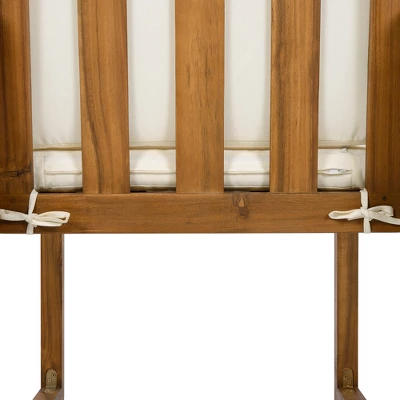 ModernLuxe 5-Piece Acacia Wood Outdoor Dining Set with 4 Armchairs & Round Table 14 ModernLuxe 5-Piece Acacia Wood Outdoor Dining Set with 4 Armchairs & Round Table - Image 13