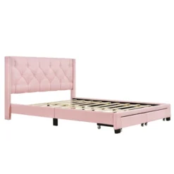 ModernLuxe Queen Upholstered Storage Bed with 2 Drawers - Linen Fabric 17 ModernLuxe Queen Upholstered Storage Bed with 2 Drawers - Linen Fabric -Luxe Furniture Sale GUEST 69a3a012 be6c 4cff b806 18ca4bb63067