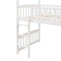 ModernLuxe Twin Size Loft House Bed with Slide and Under-Bed Play Area -Luxe Furniture Sale GUEST 69b81f38 c90d 491a 9b60 9a83e1c11c4c