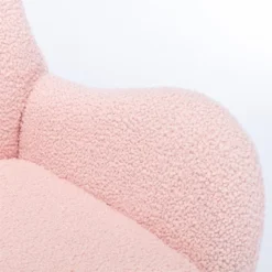 Upholstered Rocking Accent Chair With High Backrest And Armrests-ModernLuxe -Luxe Furniture Sale GUEST 6abb4ebc 0ff9 4c0e 8097 4c6471348841