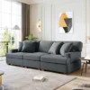 Modern Upholstered 3-Seat Sofa With 4 Pillows-ModernLuxe 1 Modern Upholstered 3-Seat Sofa With 4 Pillows-ModernLuxe -Luxe Furniture Sale GUEST 6b07997a a481 4c0b bc2c 00d39faa4c2b
